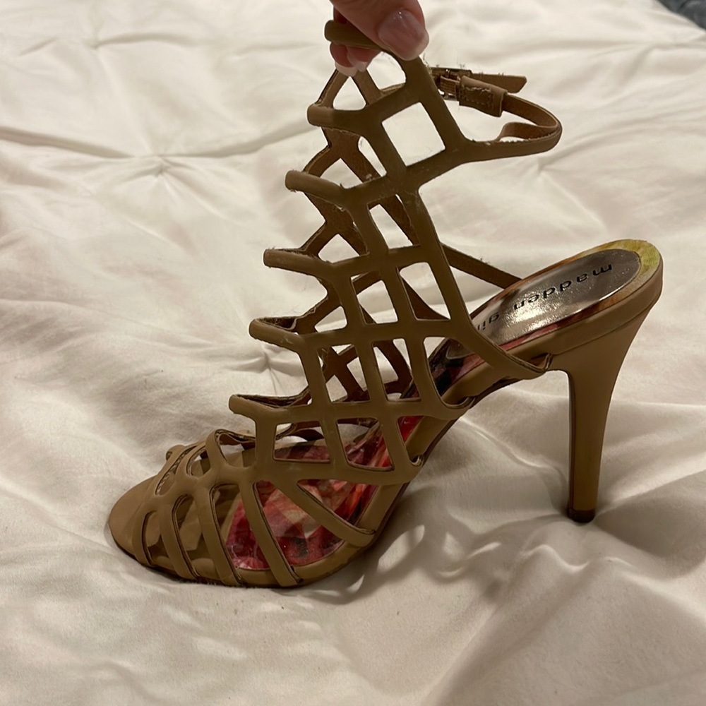 nude madden girl heels